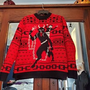 Krampus ugly sweater!